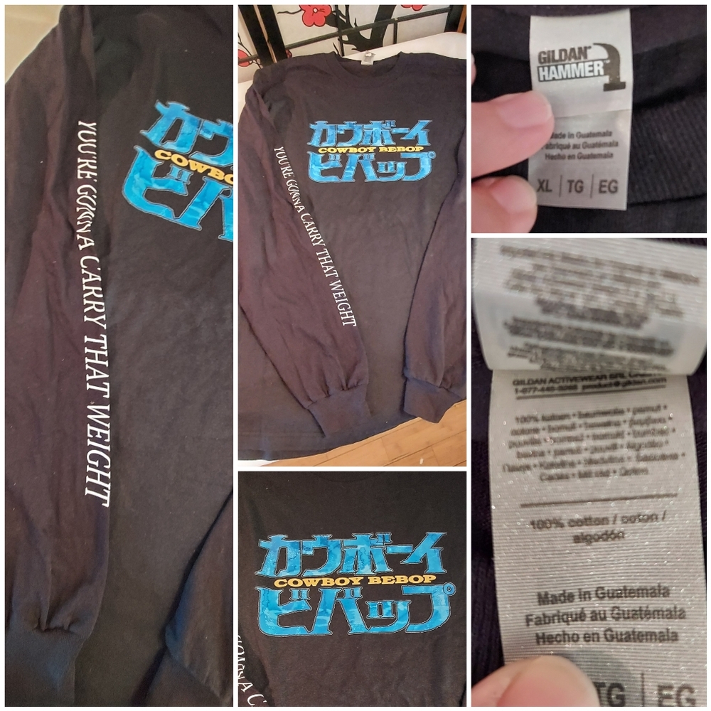 Gildan Cowboy Bebop Graphic long sleeve shirt